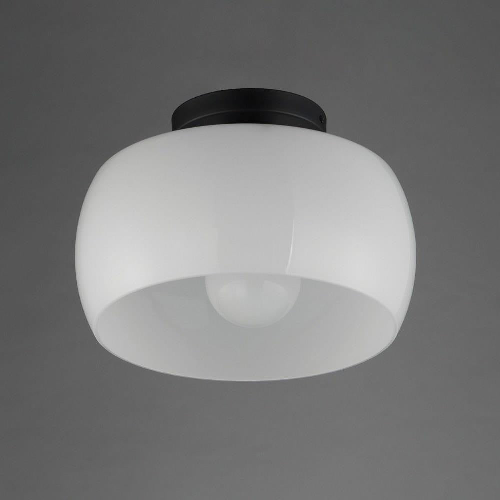 Maxim Lighting 26149WTBK Glazed Flush Mount Ceiling Light - Alternate Angle View