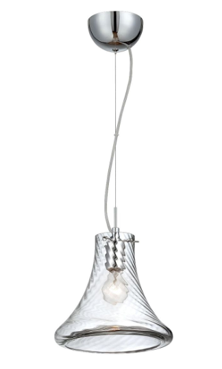 Eurofase Lighting 26250-014 Bloor 10 Inch. Pendant Light Chrome Finish