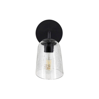 Maxim Lighting 26260SSDBZ Keppe Wall Sconce Front View Satin Steel Dark Bronze