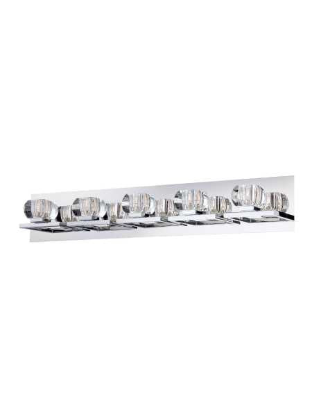 Eurofase Lighting 26359-014 Casa 5 Light 26" Wide Bathroom Vanity Light,  Wattage 200W, Chrome Finish