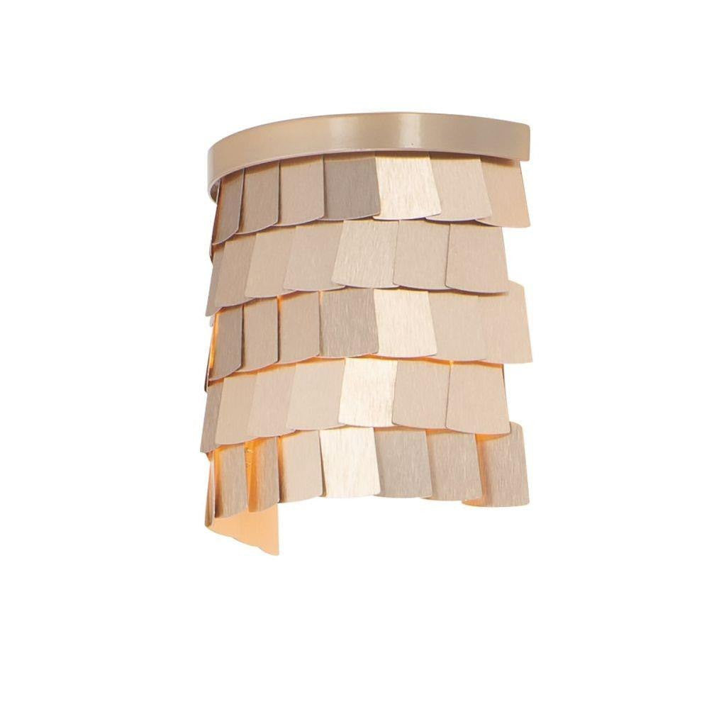 Maxim Lighting 26362CHPGLD Glamour 2 Light Wall Sconce in Champagne Gold Finish - Product View