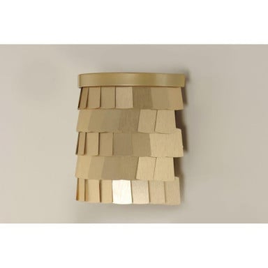 Maxim Lighting 26362CHPGLD Glamour Wall Sconce Side Profile View