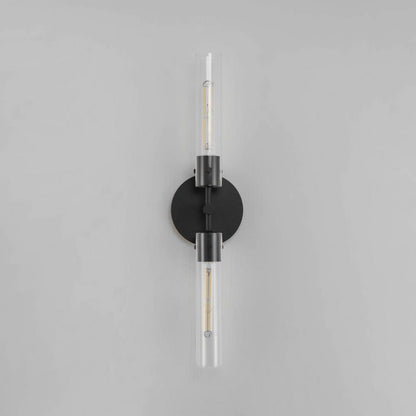 Maxim Lighting 26370CLNAB Equilibrium Wall Sconce Installed View