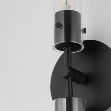 Maxim Lighting 26370CLNAB Equilibrium Wall Sconce Close-Up Detail