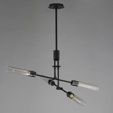Maxim Lighting 26374CLNAB Equilibrium Pendant Ceiling Light Front View