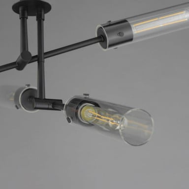 Maxim Lighting 26374CLNAB Equilibrium Pendant Ceiling Light Detail Close-Up
