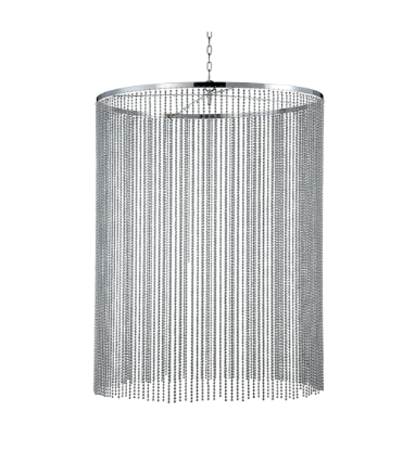 Eurofase Lighting 26629-025 Bloomington 30" Led Ceiling Pendant Light, Chrome Finish