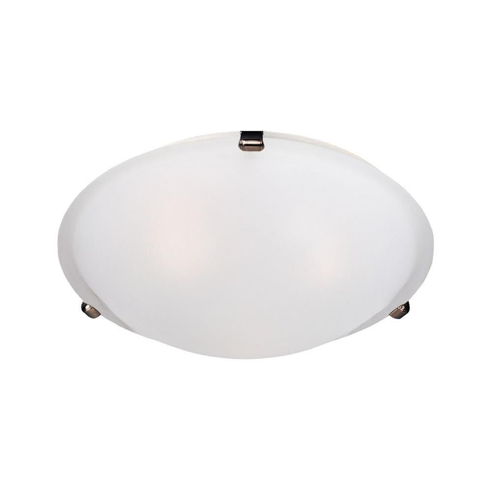 Maxim Lighting 2680MROI Malaga 2 Light Oil Rubbed Bronze Flush Mount Ceiling Light