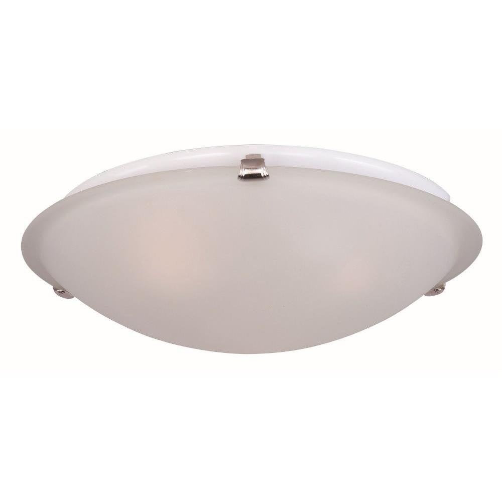 Maxim Lighting 2681MROI Malaga 3 Light Flush Mount in Satin Nickel Alternate View