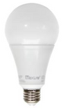 MaxLite 26A23D30 26W LED A23 Bulb, 0-10V Dimmable, E26, 3200 lm, 120V, 3000K