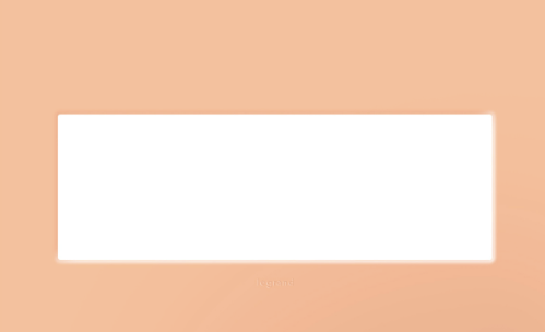 Legrand AWP3GPY Adorne Three-Gang Screwless Wall Plate with Microban, Peachy Finish