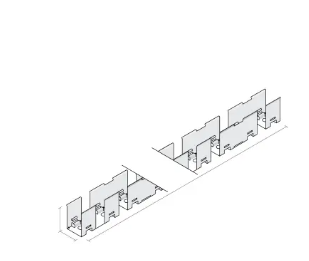 Diode LED DI-LIN-3D-SPINE-39 39-in Mounting Spine Channel for 3D Bend Linaire Flex, White