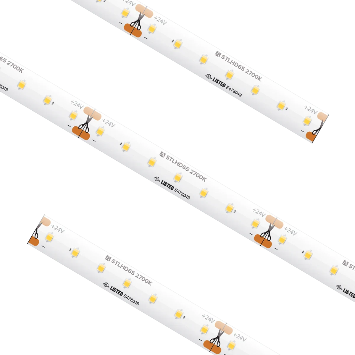 American Lighting STLHD65-UWW-16 Trulux High Density Standard Grade LED Tape Light - 16.4FT Reel - 2700K - 190 Lumens/FT