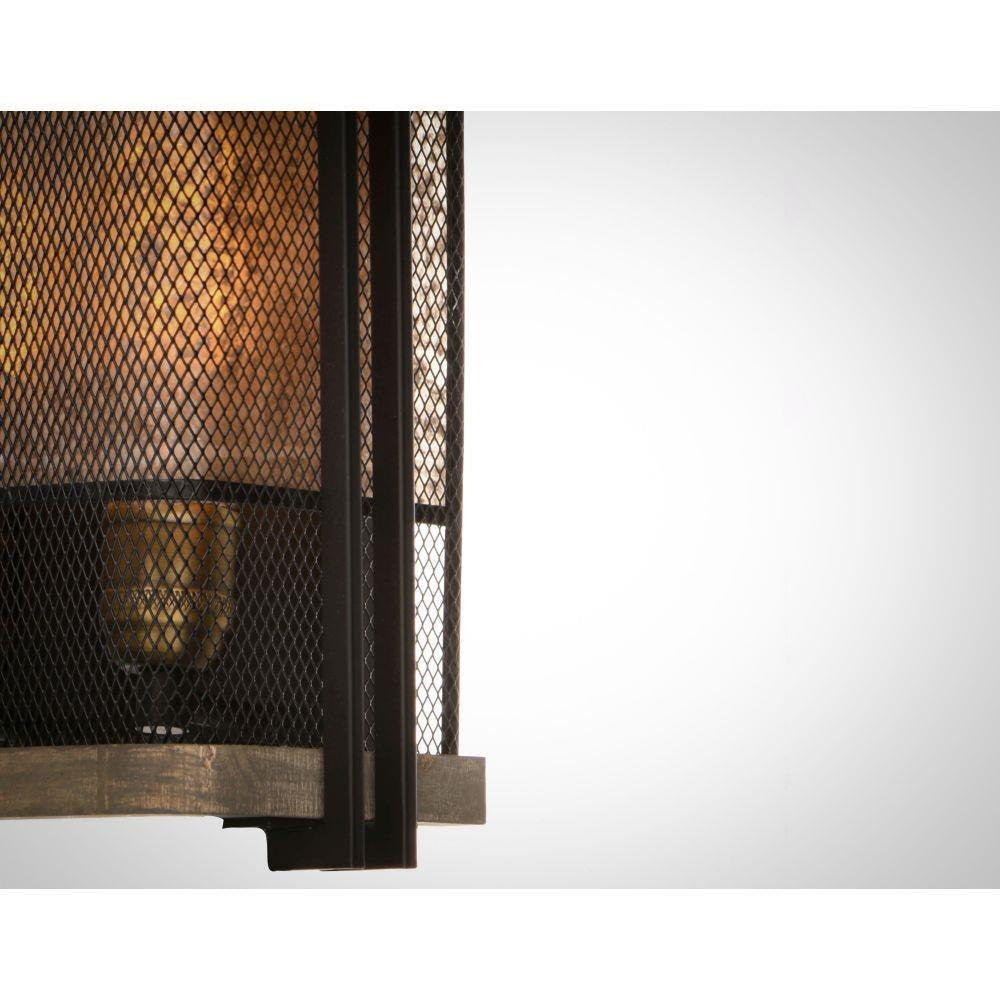Maxim Lighting 27562BKBWAB Boundry 2 Light Wall Sconce - Detail Close-Up