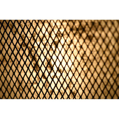 Maxim Lighting 27563BKBWAB Boundry Pendant - Diamond Black Mesh Screen Detail