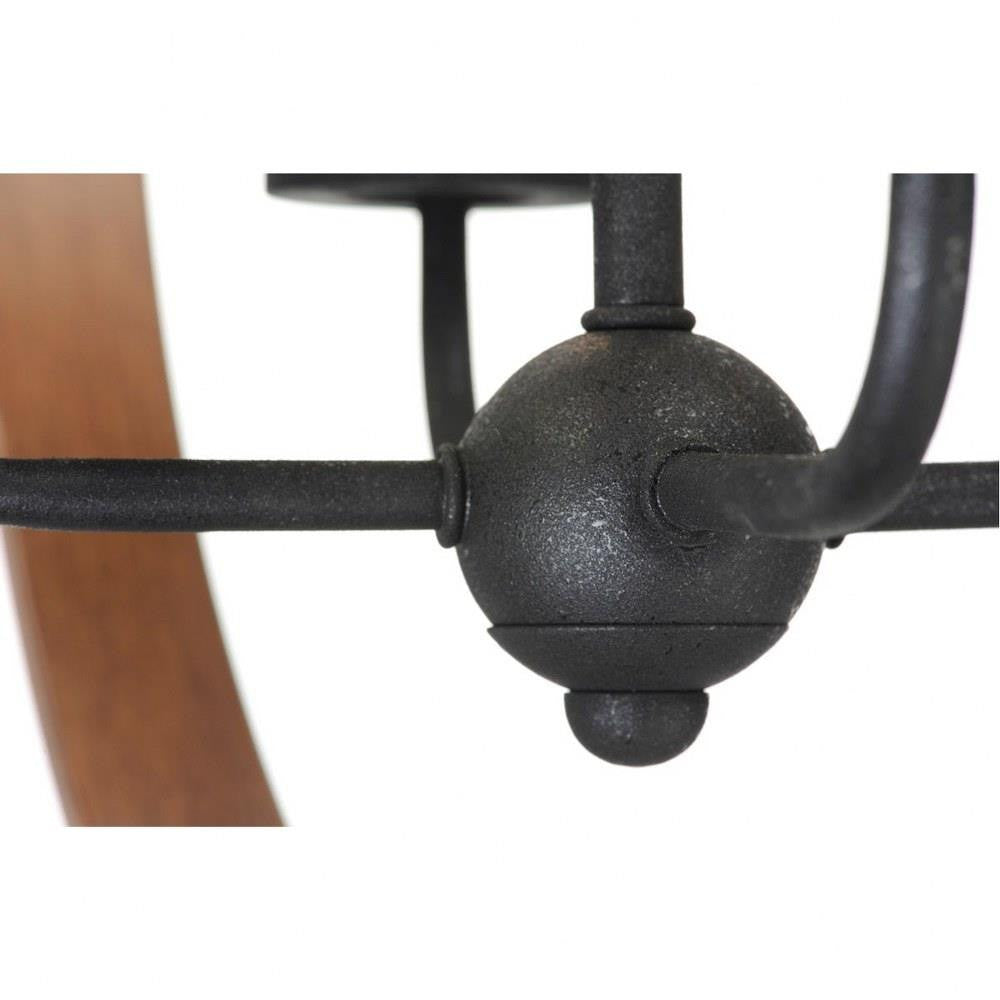 Maxim Lighting 27576APBK Compass Pendant - Center Black Orb Detail Close-Up