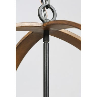 Maxim Lighting 27576APBK Compass Pendant - Top Chain and Canopy Connection Detail