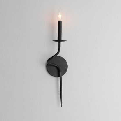 Maxim Lighting 27701BO Padrona Wall Sconce Black Oxide Finish Lit
