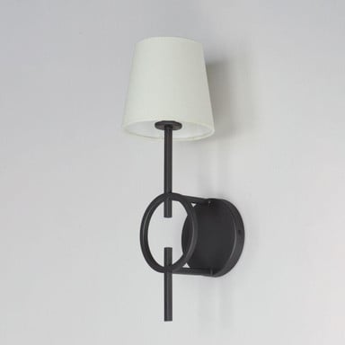 Maxim Lighting 27721OFCHL Paoli 1 Light Charcoal Bronze Wall Sconce - Angle View