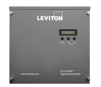 Leviton 277TS-241 Submeter, Indoor, 277/480v, Phase Config 8x3, 12x2, 24x1 w/ Terminal Strips, Electric Meter, Multiple Point High Density Smart Meter