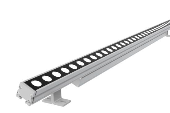 Core Lighting LWW120-SL-36-35K-50D-TG-UNV-DIM10 36" High Performance LED Wall Washer, Color Temperature 3500K, 50° Optics, Wattage 27W per Foot, Voltage 120-277 AC, Titanium Grey Finish