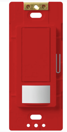 Lutron MS-VPS2-HT Maestro Vacancy Sensor with Switch Single Pole 120V / 2A, Hot Finish