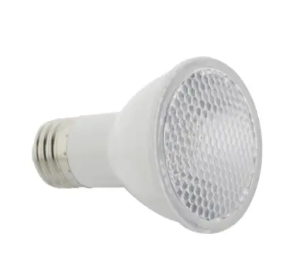 Satco S39188 LED PAR20 Bulb, E26, Wattage 6.5W, Voltage 120V, Turtle Friendly, Amber, White