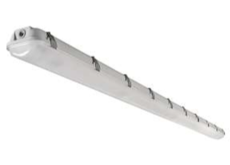 Keystone KT-VTLED100PS-M8A-8CSA-VDIM 8 Foot Wide LED Vapor Tight Light Fixture, Selectable Wattage, Multi-Color Temperature
