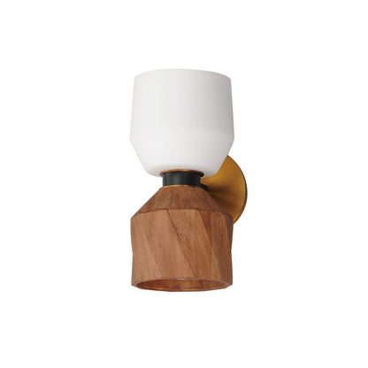 Maxim Lighting 28271DBZAB Akimbo 2 Light Wall Sconce in Dark Bronze and Antique Brass - Angle View on White Background