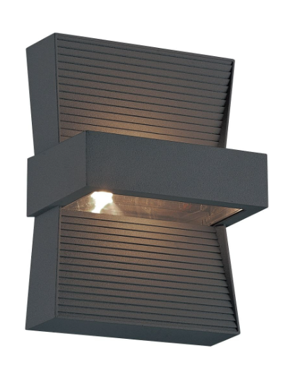 Eurofase Lighting 28279-020 Mill LED 7 inch Graphite Grey Outdoor Wall Mount
