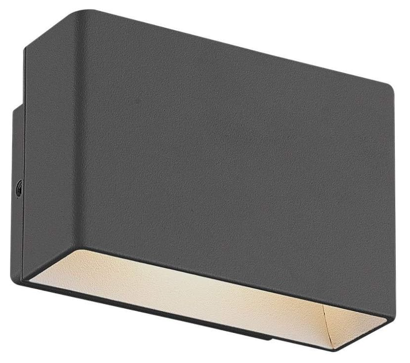 Eurofase Lighting 28282-020 Vello LED 3 inch Graphite Grey Outdoor Wall Mount