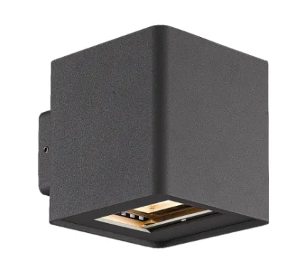 Eurofase Lighting 28285-021 Crest LED 4 inch Graphite Grey Outdoor Wall Mount