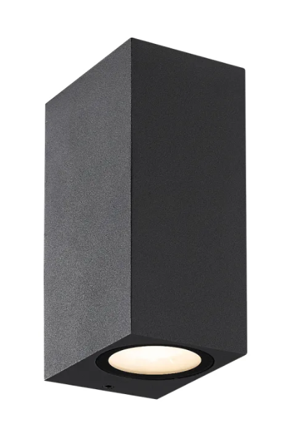 Eurofase Lighting 28290-025 Dale LED 6 inch Graphite Grey Outdoor Wall Mount