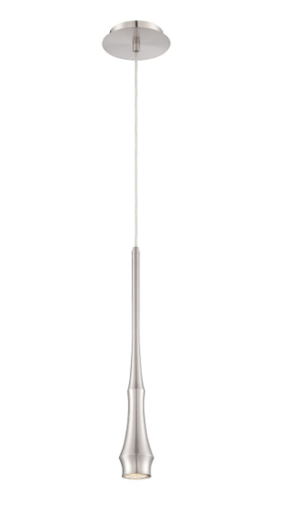 Eurofase Lighting 28406-021 Tala 3" Ceiling Round Pendant Light, Nickel Finish