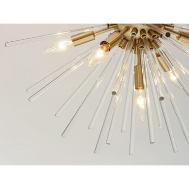 Maxim Lighting Polaris Pendant Starburst Detail Alternative Finish
