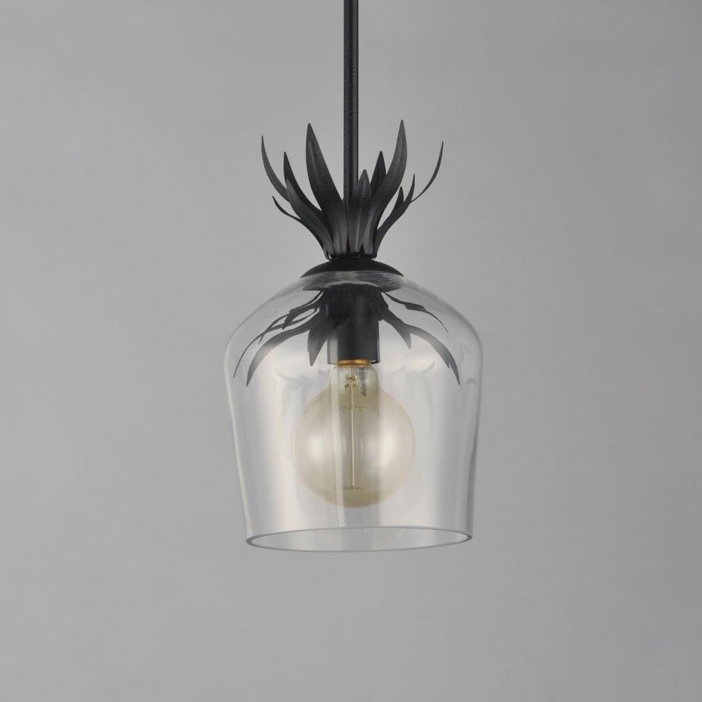 Maxim Lighting 2871AR Paloma Anthracite Pendant - Close-Up Detail View