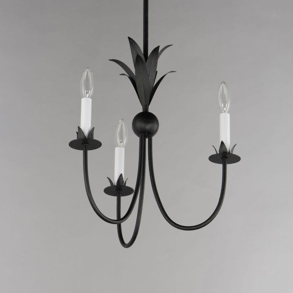 Maxim Lighting 2883AR Paloma Anthracite Pendant Close-Up Detail