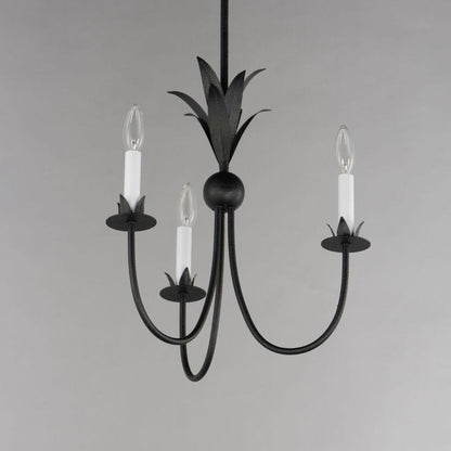Maxim Lighting 2883AR Paloma Anthracite Pendant Close-Up Detail