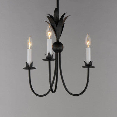 Maxim Lighting 2883AR Paloma Anthracite Pendant Angle View