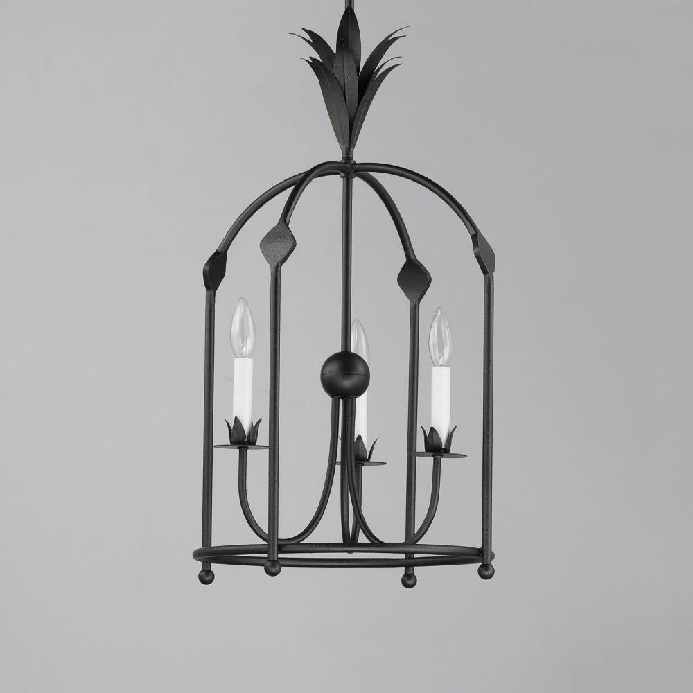 Maxim Lighting 2884AR Paloma Anthracite Foyer Chandelier Close-Up View