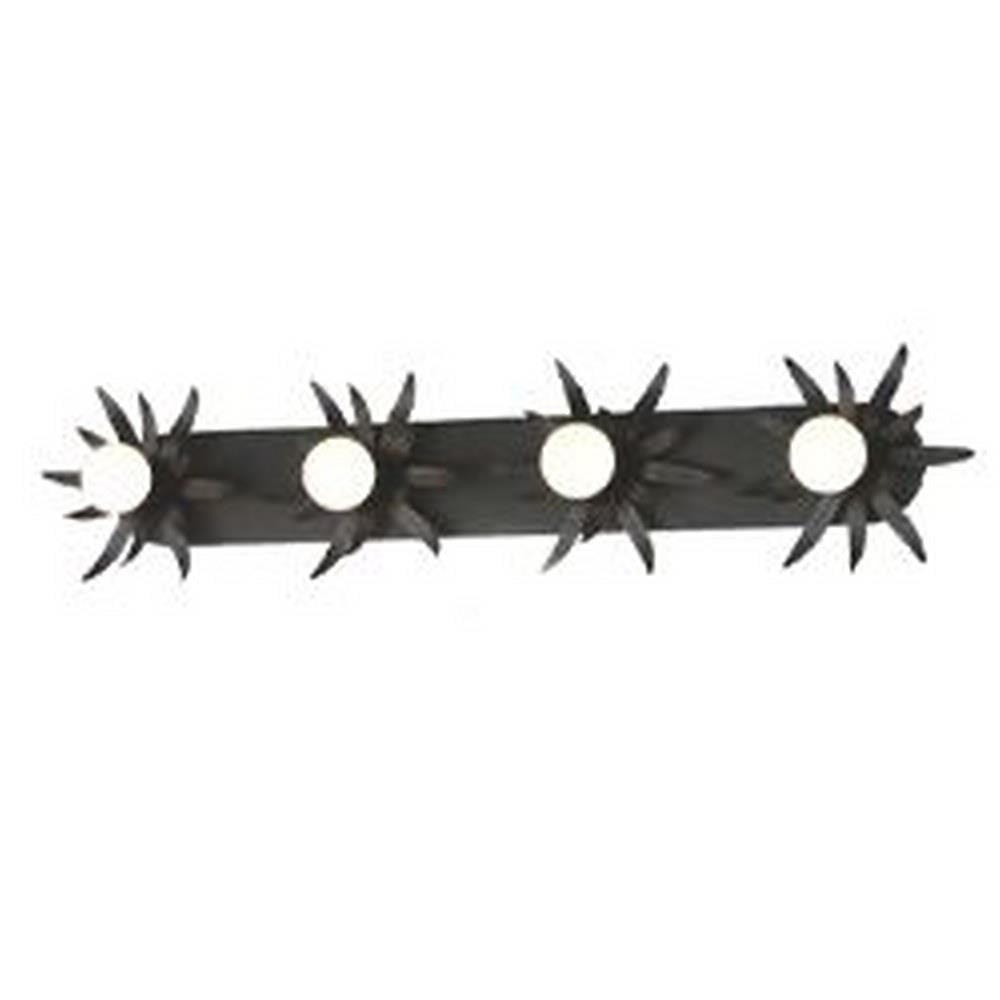 Maxim Lighting 2887GL Paloma 4 Light Wall Sconce - Anthracite Finish Angle View