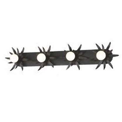 Maxim Lighting 2887GL Paloma 4 Light Wall Sconce - Anthracite Finish Angle View