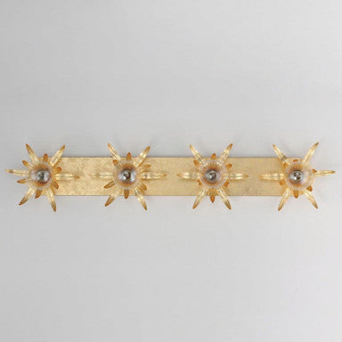 Maxim Lighting 2887GL Paloma 4 Light Wall Sconce - Gold Leaf Finish Front View