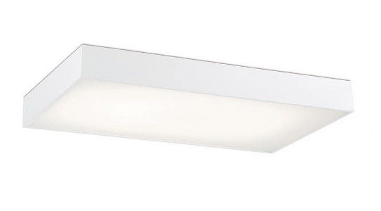 Eurofase Lighting 29003-30-023 Mac LED 25 inch White Flush Mount Ceiling Light