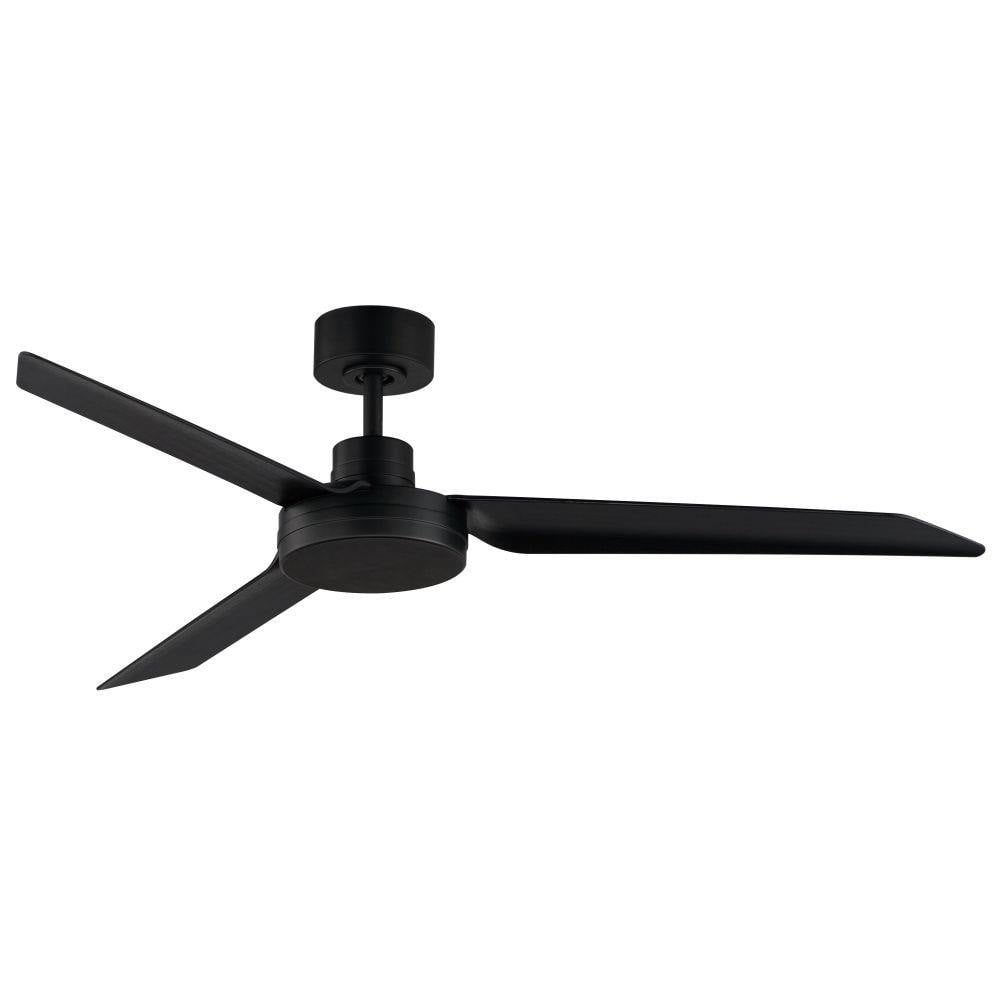 Maxim Lighting 88807SN Ultra Slim 52 Inch Outdoor 3 Blade Ceiling Fan Full View