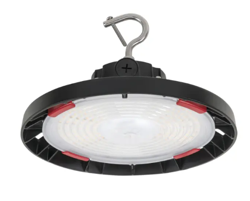 Keystone KT-RHLED150PS-12CD-OSD-8CSB-VDIM-P XFit OpticSwap UFO LED High Bay, 23,100 Max Lumens, Selectable Wattage, Multi-Color Temperature, Voltage 120-277V