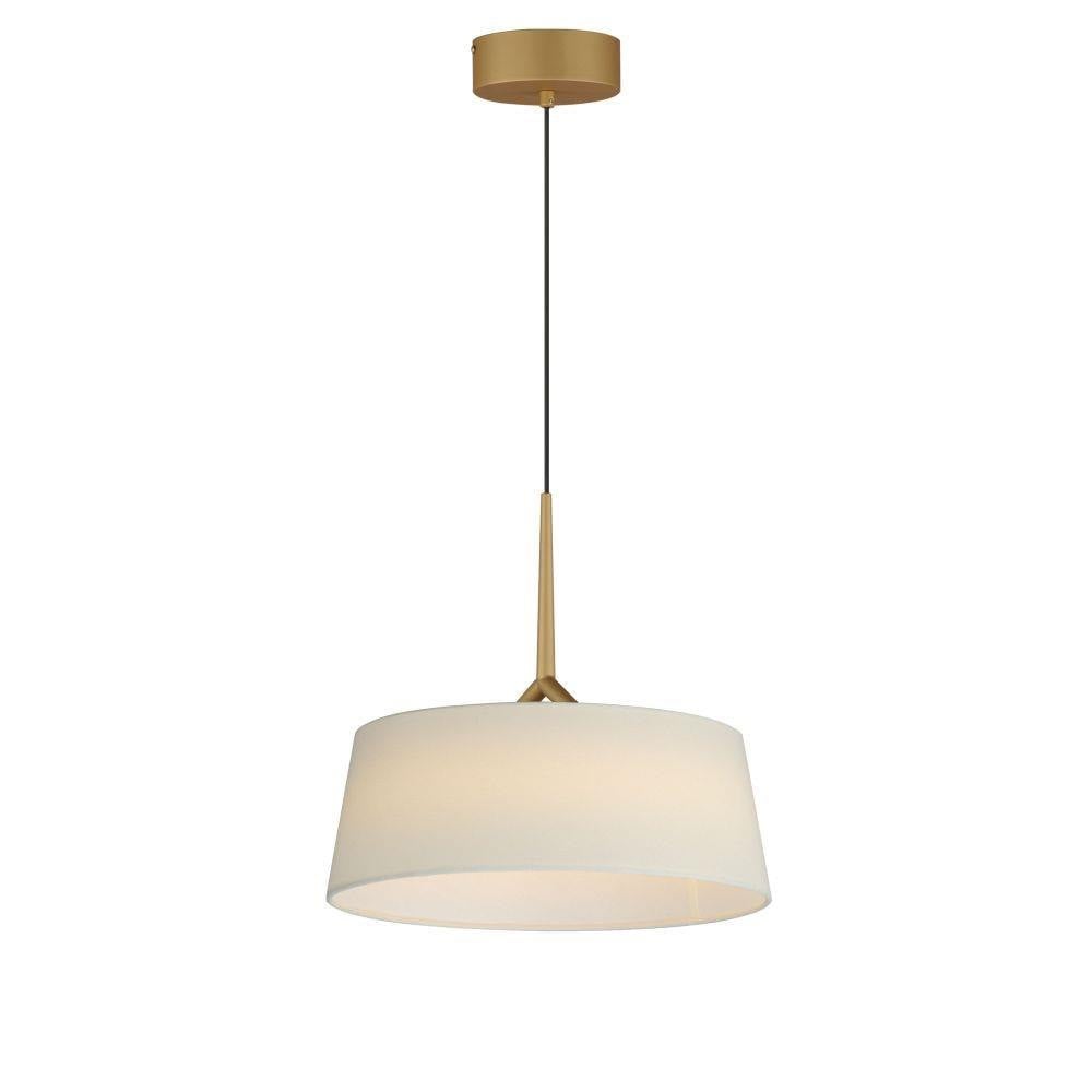 Maxim Lighting 10334WTBK Paramount 1 Light 16 inch Matte Black Pendant Ceiling Light