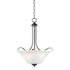 Maxim Lighting 12070FTSN Vital 3 Light 16.5 Inch Satin Nickel Pendant Ceiling Light