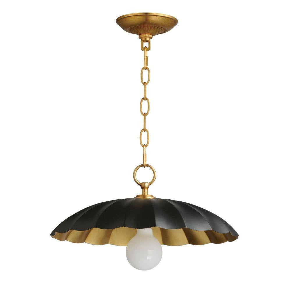 Maxim Lighting 18055MWGL Primrose 1 Light 16 inch Matte White Pendant Ceiling Light