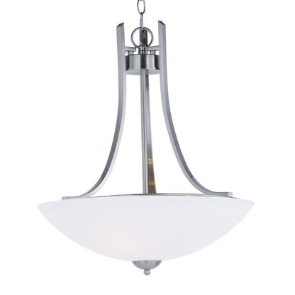 Maxim Lighting 21654SWSN Taylor 3 Light 19.5 inch Satin Nickel Pendant Ceiling Light